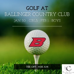 Boys Golf at Ballinger Country Club